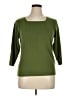 DressBarn Green Pullover Sweater Size 14 - photo 1