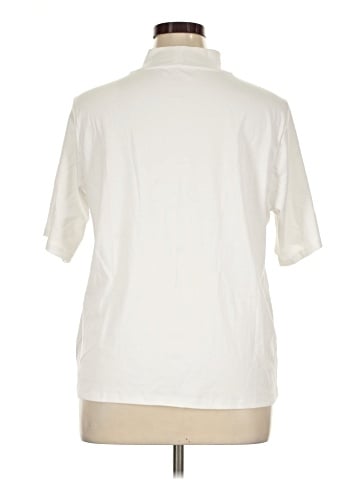 Isaac Mizrahi LIVE! Short Sleeve Turtleneck (view 2)