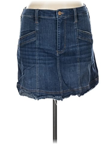 Liverpool Los Angeles Denim Skirt (view 1)