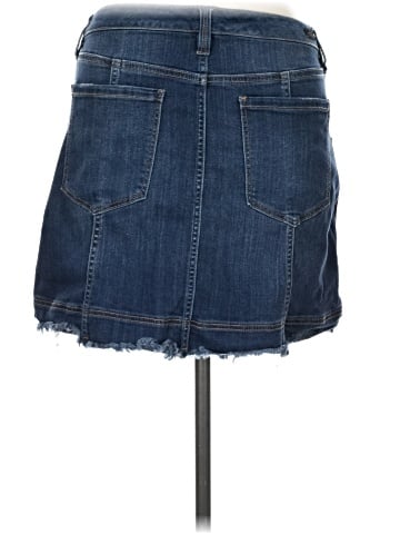 Liverpool Los Angeles Denim Skirt (view 2)
