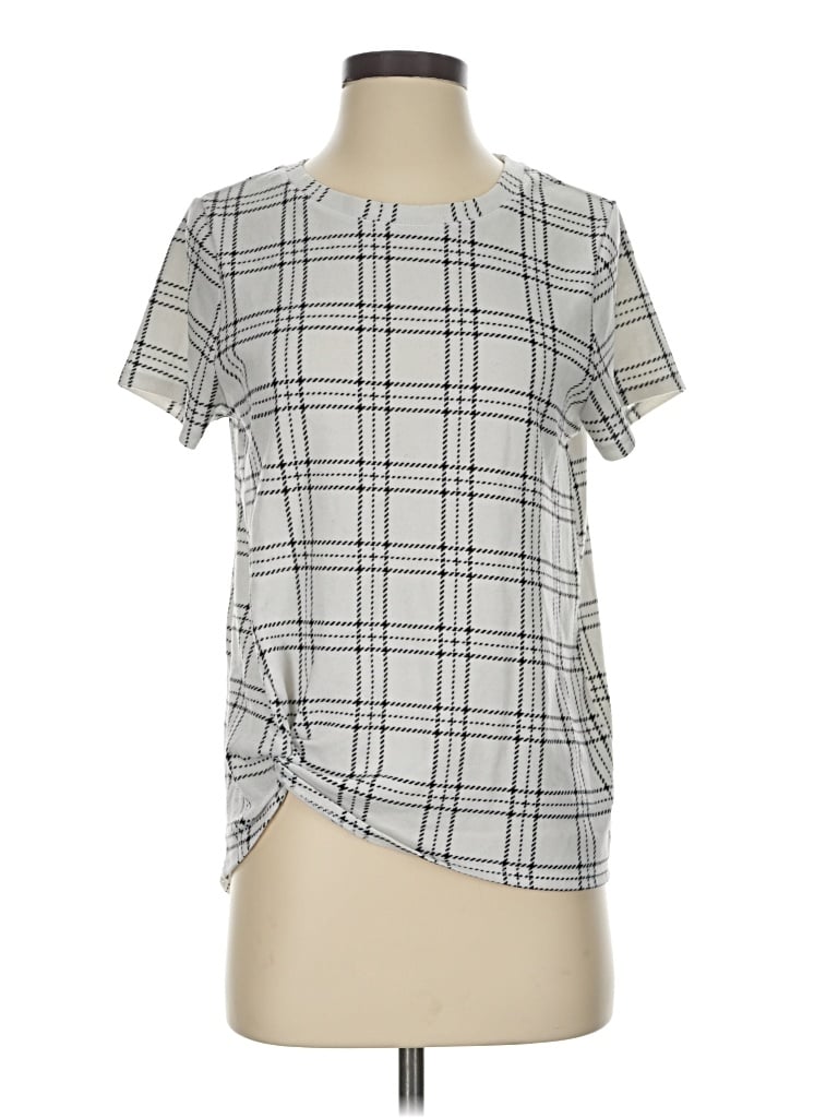 Pre-owned Massini Short Sleeve T-shirt In Gray