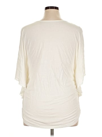 New York & Company 3/4 Sleeve Top (view 2)
