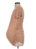 Smallshow Tan Short Sleeve Top Size S - photo 5