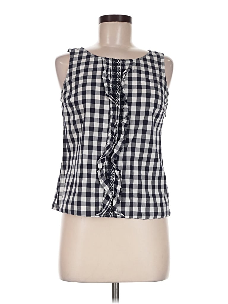 Pre-owned Odille Sleeveless Blouse In Blue