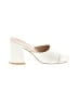 Stuart Weitzman 100% Leather White Sandals Size 6 - photo 1