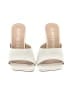 Stuart Weitzman 100% Leather White Sandals Size 6 - photo 2
