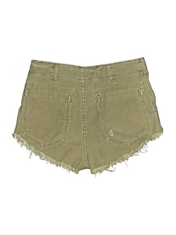 Free People Khaki Shorts (view 2)