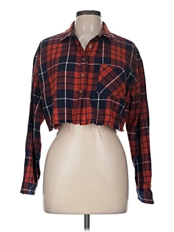 Forever 21 Long Sleeve Button-Down Shirt (view 1)