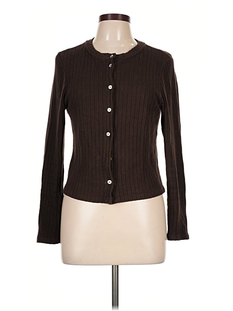 Pre-owned Donni Cardigan Sweater In Brown