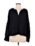 J.Crew 100% Linen Black Long Sleeve Blouse Size L - photo 1