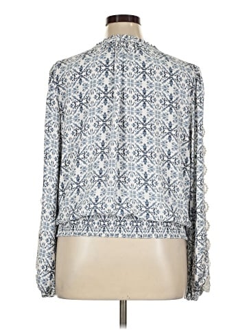 White House Black Market Long Sleeve Blouse (view 2)
