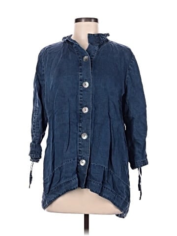 Soft Surroundings 3/4 Sleeve Button-Down Shirt (view 1)