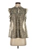 Lucky Brand Gold Sleeveless Blouse Size S - photo 1