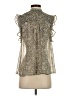 Lucky Brand Gold Sleeveless Blouse Size S - photo 2