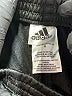 Adidas 100% Polyester Black Track Pants Size 6 - photo 3