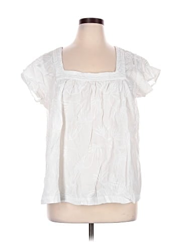 CALVIN KLEIN JEANS Short Sleeve Blouse (view 1)