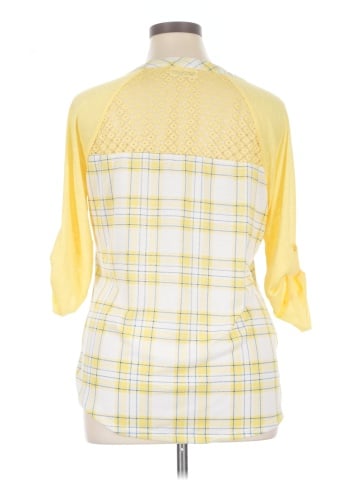 Bobbie Brooks 3/4 Sleeve Henley (view 2)