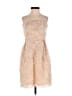 Zara Basic Tan Cocktail Dress Size S - photo 1