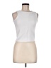 Layer 8 White Sleeveless T-Shirt Size M - photo 1