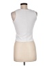 Layer 8 White Sleeveless T-Shirt Size M - photo 2