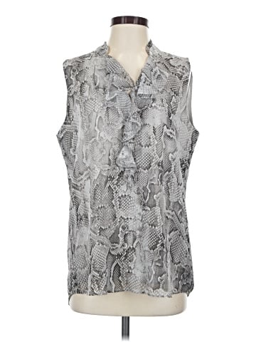 White House Black Market Sleeveless Blouse (view 1)