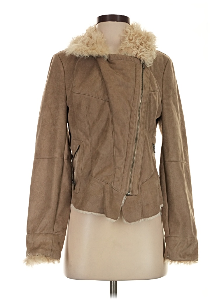 Pre-owned Assorted Brands Jacket In Tan