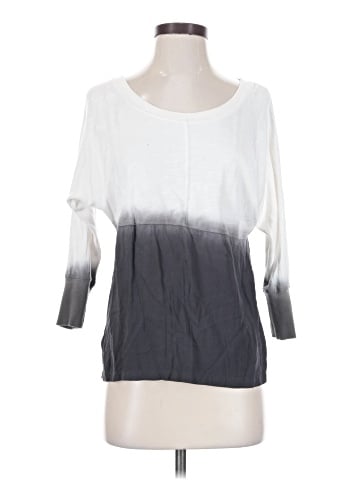 Pink Lotus 3/4 Sleeve Top (view 1)