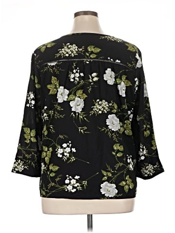 Fever 3/4 Sleeve Blouse (view 2)
