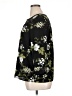 Fever Floral Black 3/4 Sleeve Blouse Size XL - photo 5