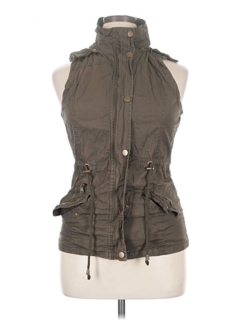 Pre-owned Ymi Vest In Green