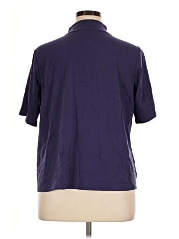 Isaac Mizrahi LIVE! Short Sleeve Turtleneck (view 2)