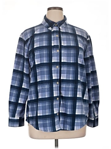 Riders by Lee Long Sleeve Button-Down Shirt (view 1)