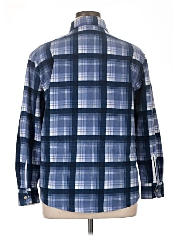 Riders by Lee Long Sleeve Button-Down Shirt (view 2)