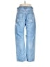 AGOLDE 100% Cotton Graphic Blue Jeans Size 30 waist - photo 2