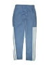 Adidas 100% Polyester Blue Track Pants Size 8 - photo 2