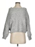 Free People Metallic Gray Pullover Sweater Size S - photo 1