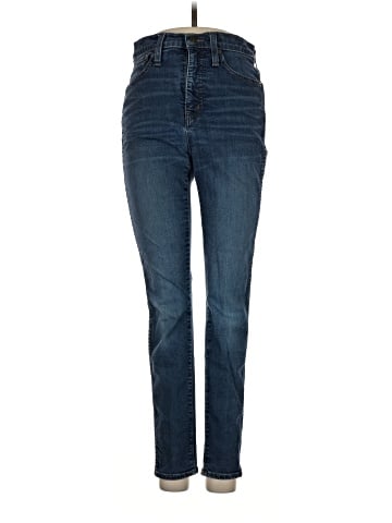 Madewell 10" High-Rise Skinny Jeans in Hayes Wash (view 1)
