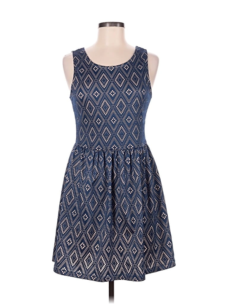 Pre-owned Alya Casual Dress In Blue