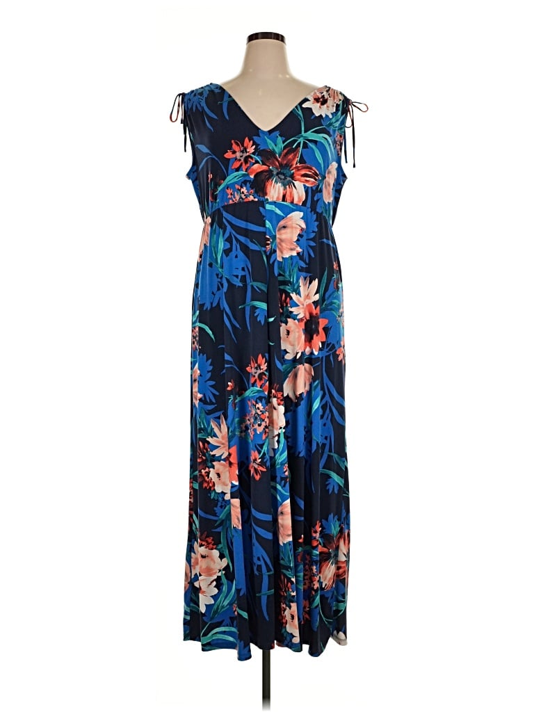 Pre-owned Iman Casual Dress In Blue