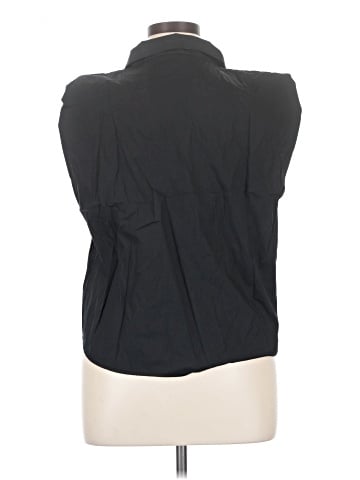 Calvin Klein Sleeveless Button-Down Shirt (view 2)