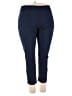 Croft & Barrow Solid Blue Active Pants Size 18 - photo 1