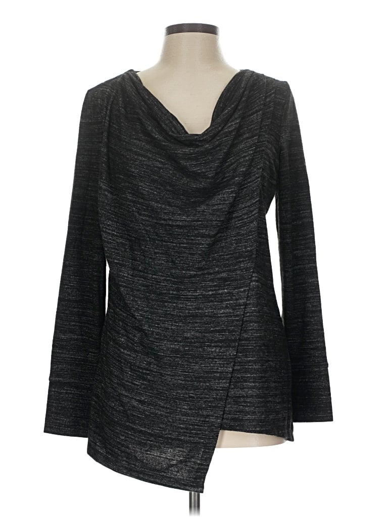 Pre-owned Joan Vass Cardigan Sweater In Gray