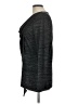 Joan Vass Black Gray Cardigan Size L - photo 5