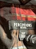 Perceptions 100% Polyester Plaid Black Blazer Size 14 Petite - photo 6