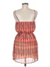 Deb 100% Polyester Paisley Orange Casual Dress Size M - photo 2