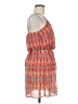 Deb 100% Polyester Paisley Orange Casual Dress Size M - photo 4
