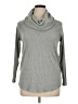 Terra & Sky Gray Turtleneck Sweater Size 0X - photo 1