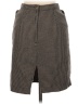 Forenza 100% Polyester Houndstooth Brown Casual Skirt Size 6 - photo 2