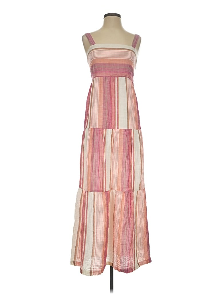 Pre-owned Faherty Casual Dress In Pink