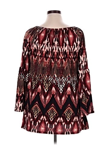 Win Win 3/4 Sleeve Blouse (view 2)